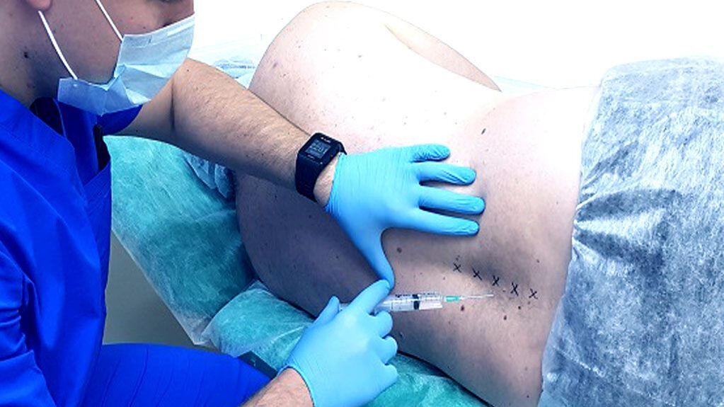 Blocco spinale per osteocondrosi